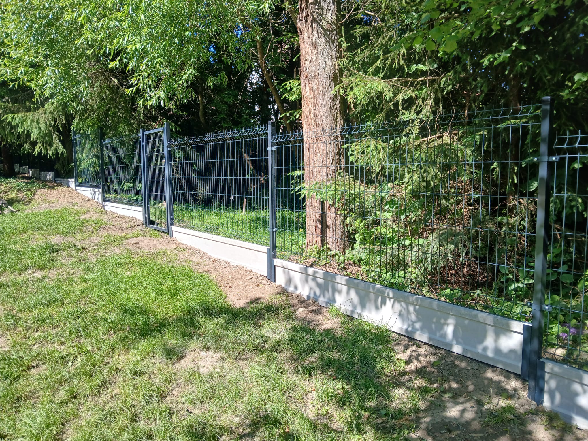Plotová bránička Antracit/Zelená – Obrázok 3